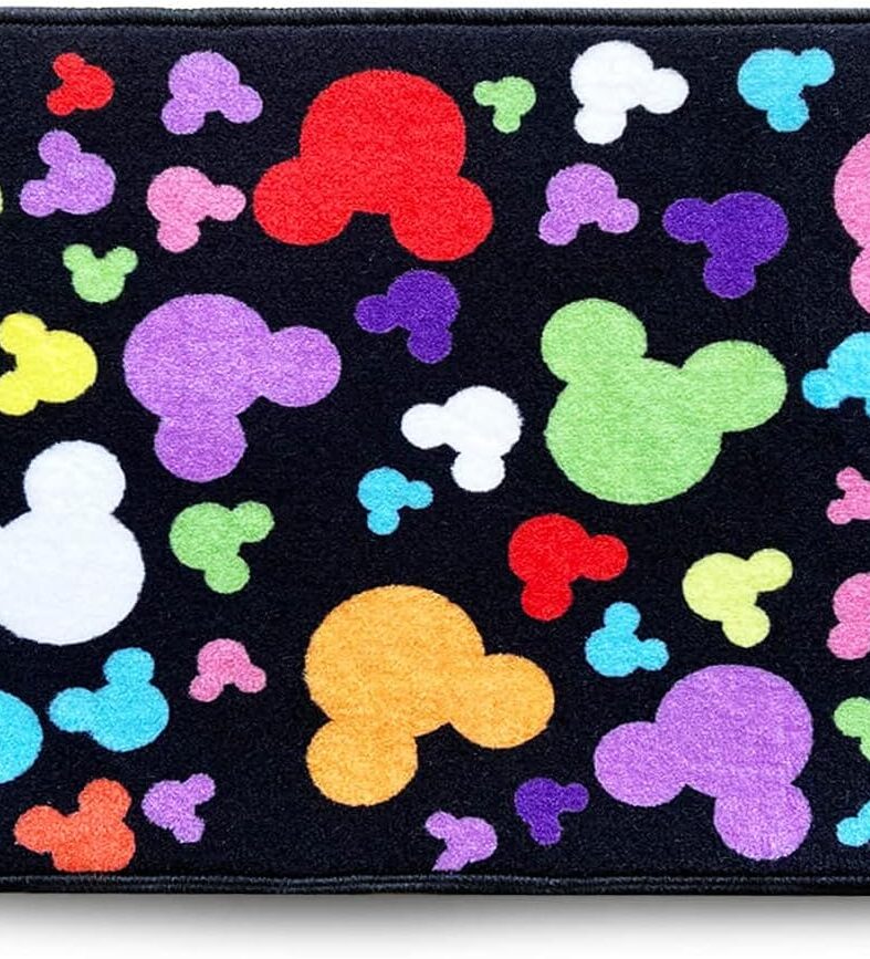 J.Ehonace Mickey Mouse Rugs - Bathroom Rug, Indoor Outdoor Entrance Rug, Kitchen Rug, 18" x 30"