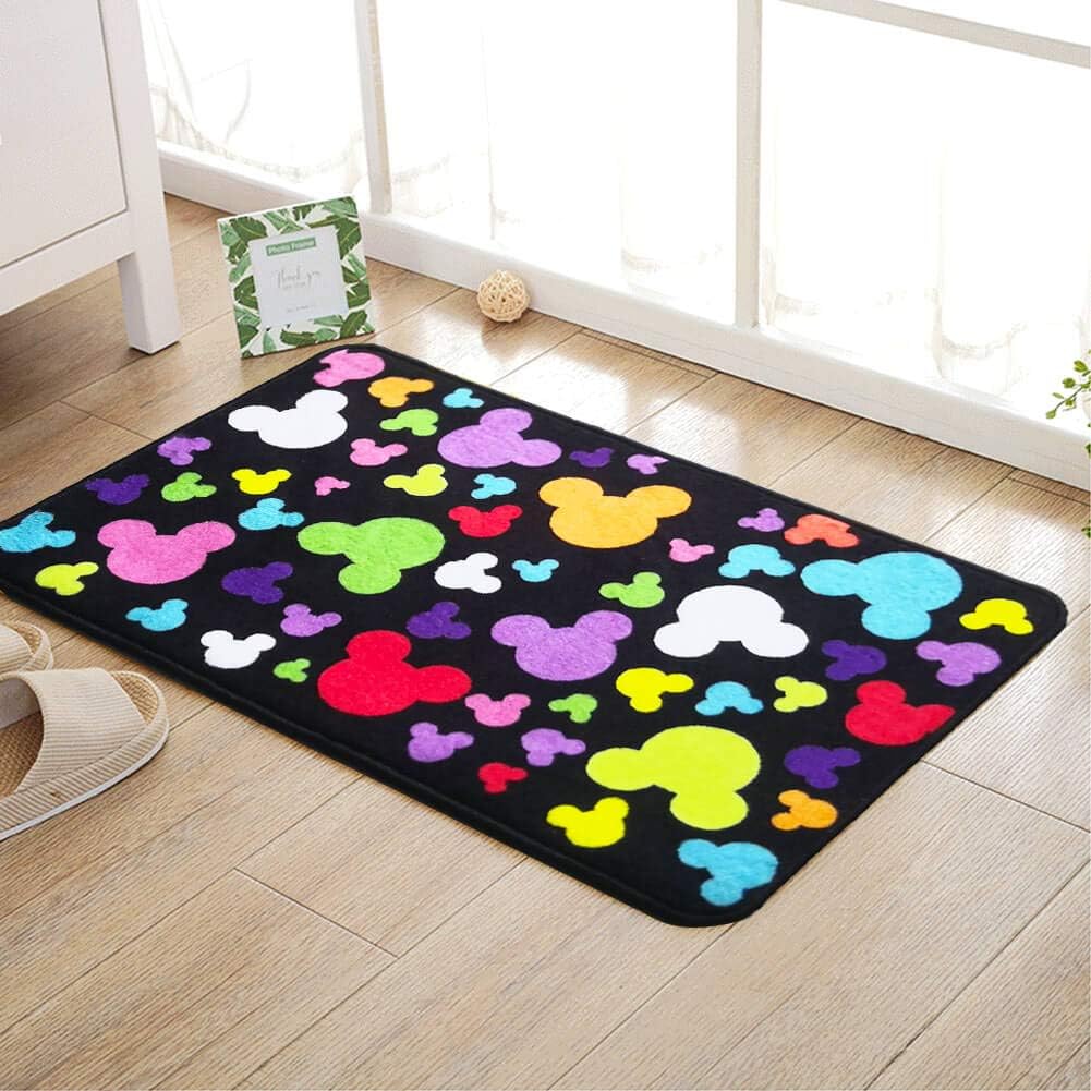 J.Ehonace Mickey Mouse Rugs - Bathroom Rug, Indoor Outdoor Entrance Rug, Kitchen Rug, 18" x 30" - Image 2